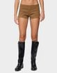 EDIKTED Dinah Denim Micro Shorts image number 1