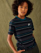 NIKE Sportswear Club Stripe Boys Tee image number 4