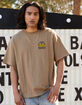 BRIXTON Drayton Mens Heavyweight Relaxed Tee image number 4