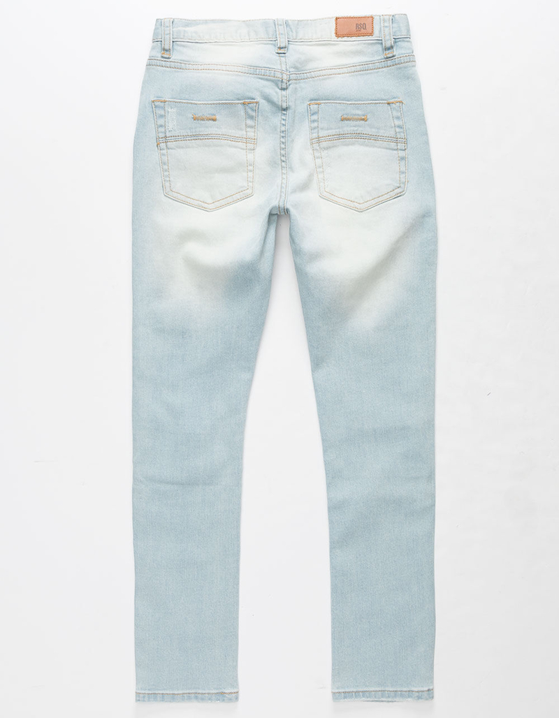 RSQ Boys Super Skinny Moto Ripped Stretch Jeans image number 5