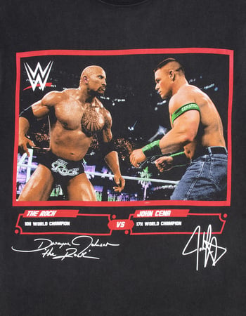 WWE Face Off Mens Boxy Tee  Alternative Image