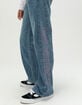 TRUE RELIGION Leila Stone Girls Mid Rise Wide Leg Jeans image number 4