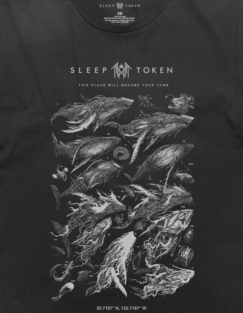 SLEEP TOKEN This Place Your Tomb Unisex Tee image number 1