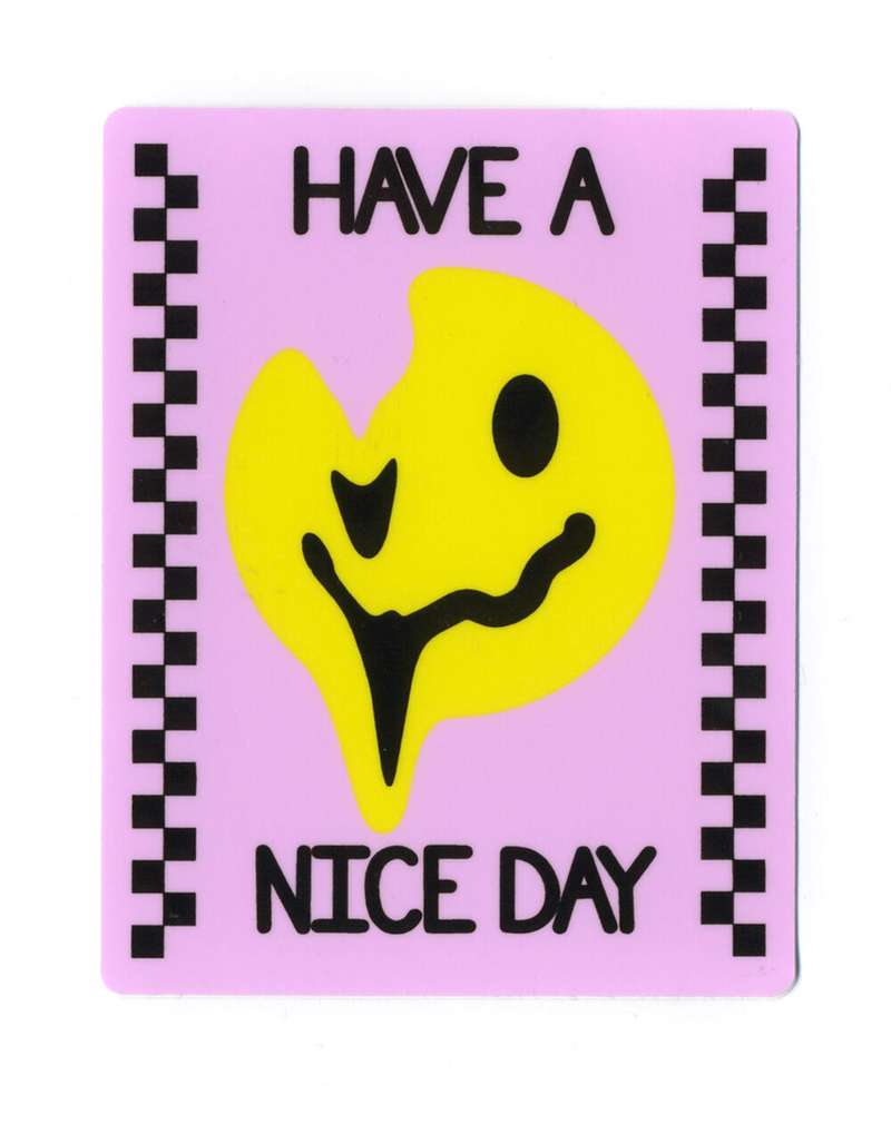 STICKIE BANDITS Nice Day Sticker image number 0