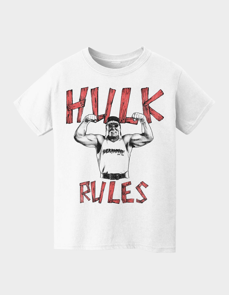 WWE Hulk Hogan Rules Unisex Kids Tee image number 0