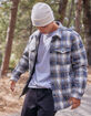 RSQ Mens Quilted Flannel Jacket image number 3