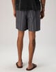 RSQ Mens Stripe Pull On Shorts image number 5