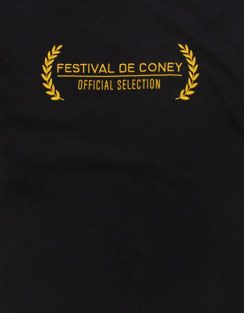 CONEY ISLAND PICNIC Embroidered Film Festival Mens Tee image number 1