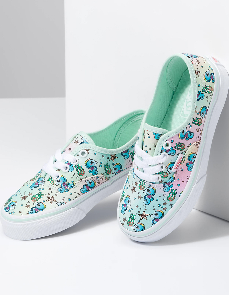 VANS Authentic Rainbow Seahorse Girls Shoes image number 3