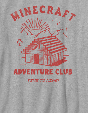MINECRAFT Time To Mine Unisex Kids Tee Alternative Image