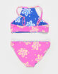 RIP CURL Tropical Dawn Girls Reversible High Neck Bikini Set image number 3