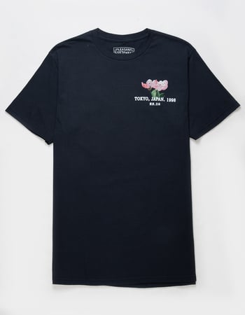 PLEASANT GETAWAY Cherry Blossoms Mens Tee Alternative Image