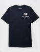 PLEASANT GETAWAY Cherry Blossoms Mens Tee image number 2