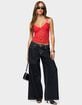 EDIKTED Eira Sheer Lace Tank Top image number 5