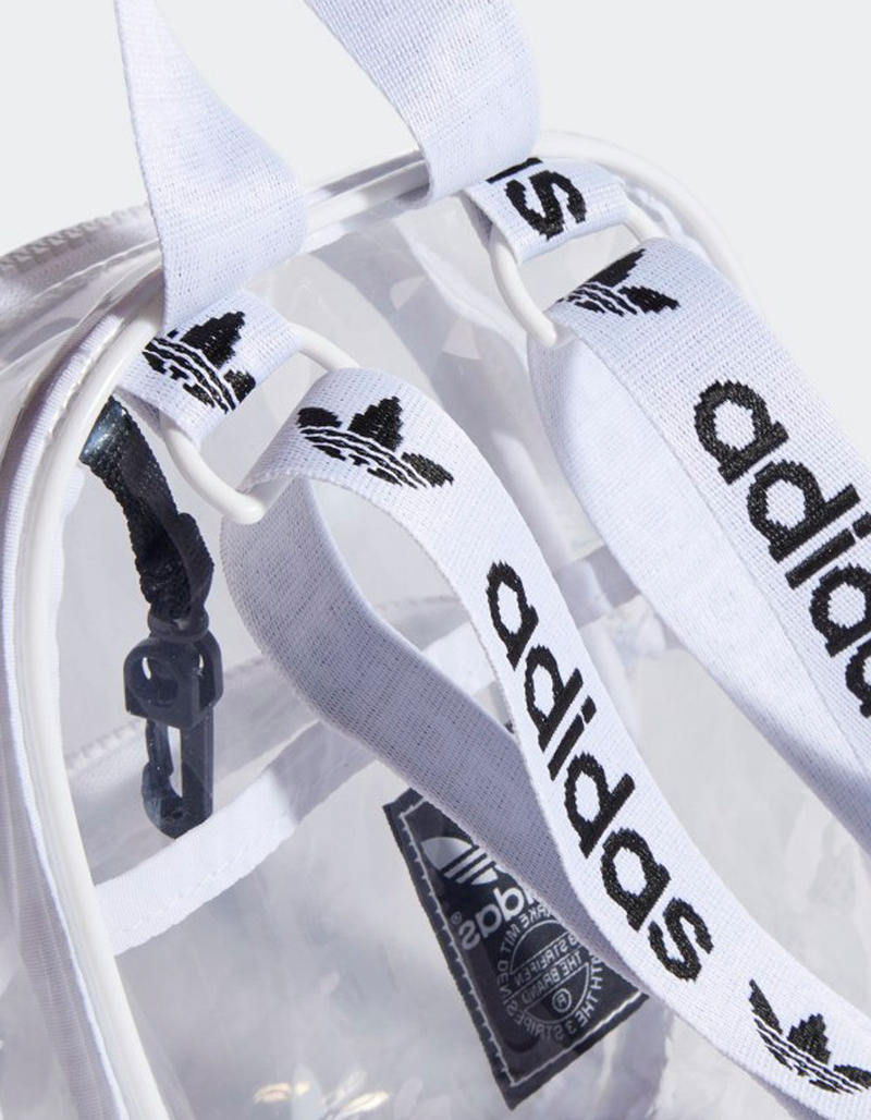 ADIDAS Originals Clear White Mini Backpack image number 5