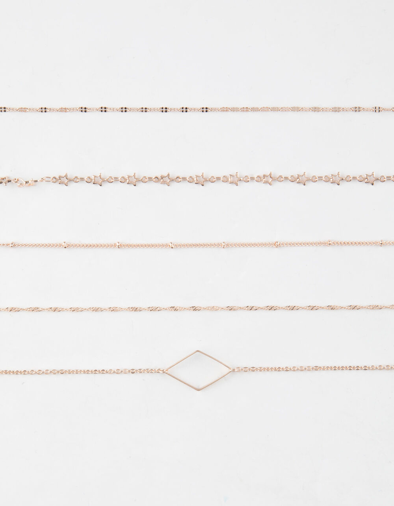 FULL TILT 5 Pack Choker Necklace image number 0