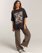 BILLABONG True Boy Coral Gardener Womens Boyfriend Tee image number 4