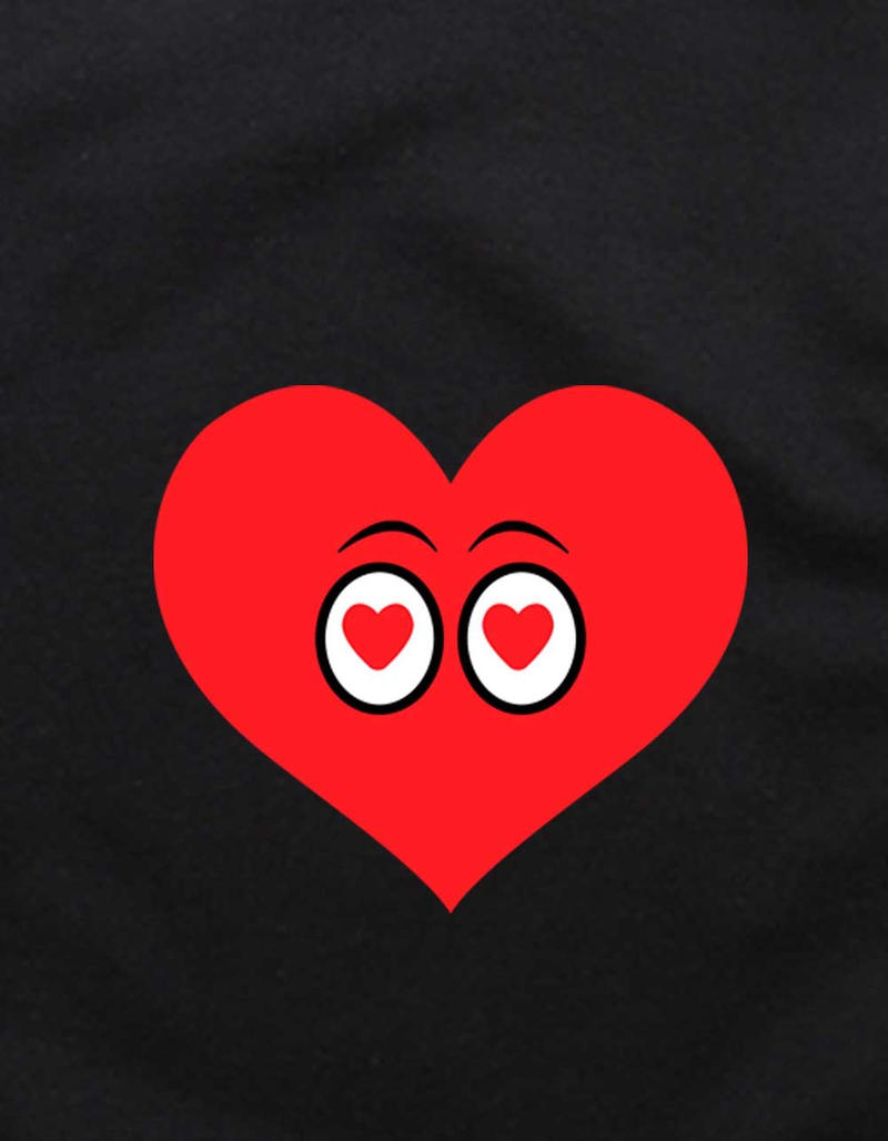 HEART Small Heart Eyes Unisex Crewneck Sweatshirt image number 1