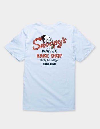PEANUTS Snoopy's Winter Bake Shop Unisex Tee Alternative Image