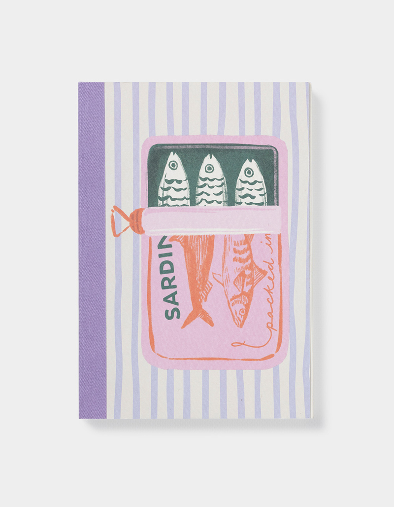 STUDIO OH! Sardine Snack Artisan Notebook image number 0