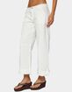 EDIKTED Odettia Sheer Cotton Pants image number 2