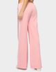 EDIKTED Cammile Contrast Stripe Sweatpants image number 3