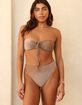 DIPPIN' DAISY'S Amalfi String Tie Bandeau Bikini Top image number 1