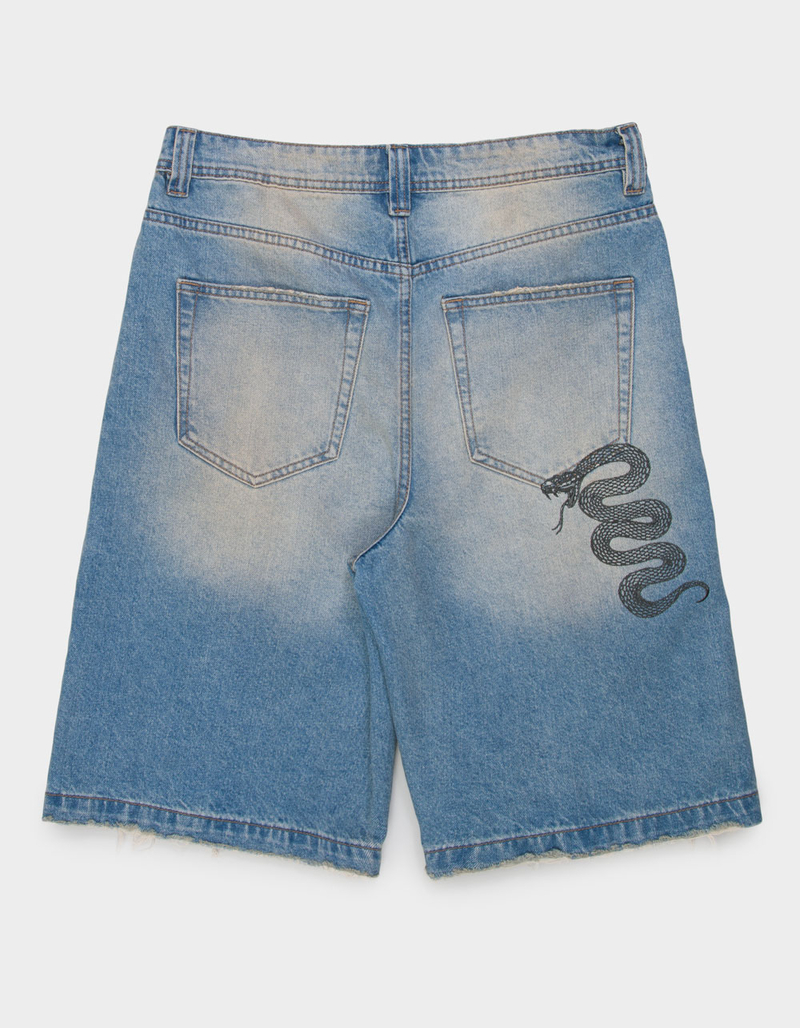 RSQ Mens Embroidered Jorts image number 1