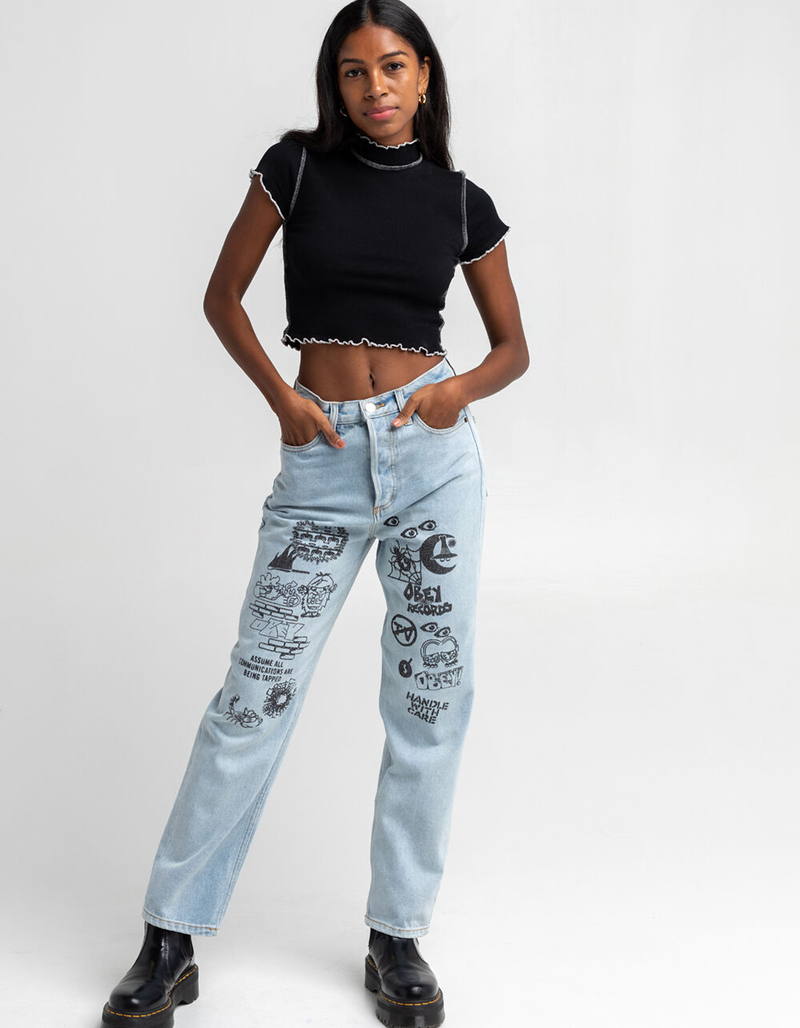 OBEY Sophie Womens Jeans image number 0