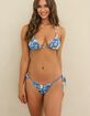 DIPPIN' DAISY'S Palm Triangle Bikini Top image number 1
