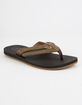 CORDS Dakoda Brown Combo Mens Sandals image number 1