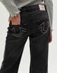 TRUE RELIGION Leila Stone Girls Wide Leg Jeans image number 4
