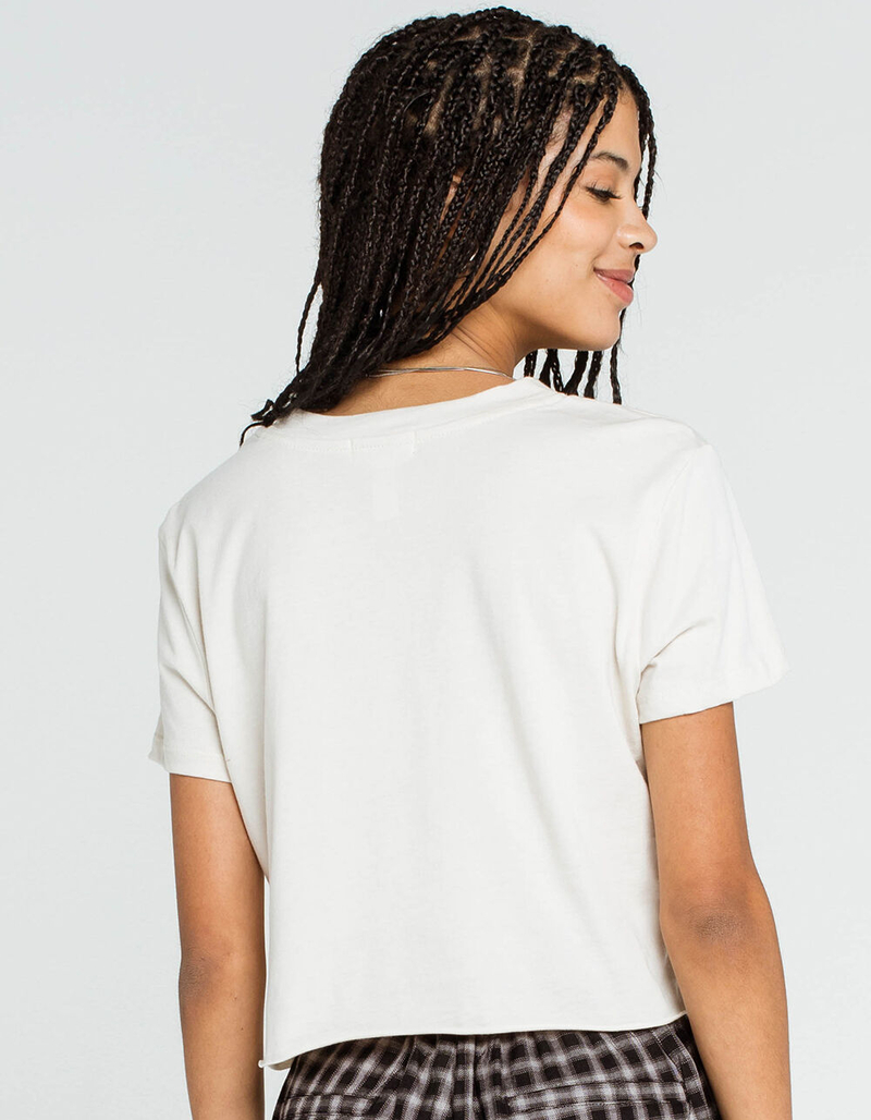 FULL TILT Respect The World Womens Crop Tee image number 2