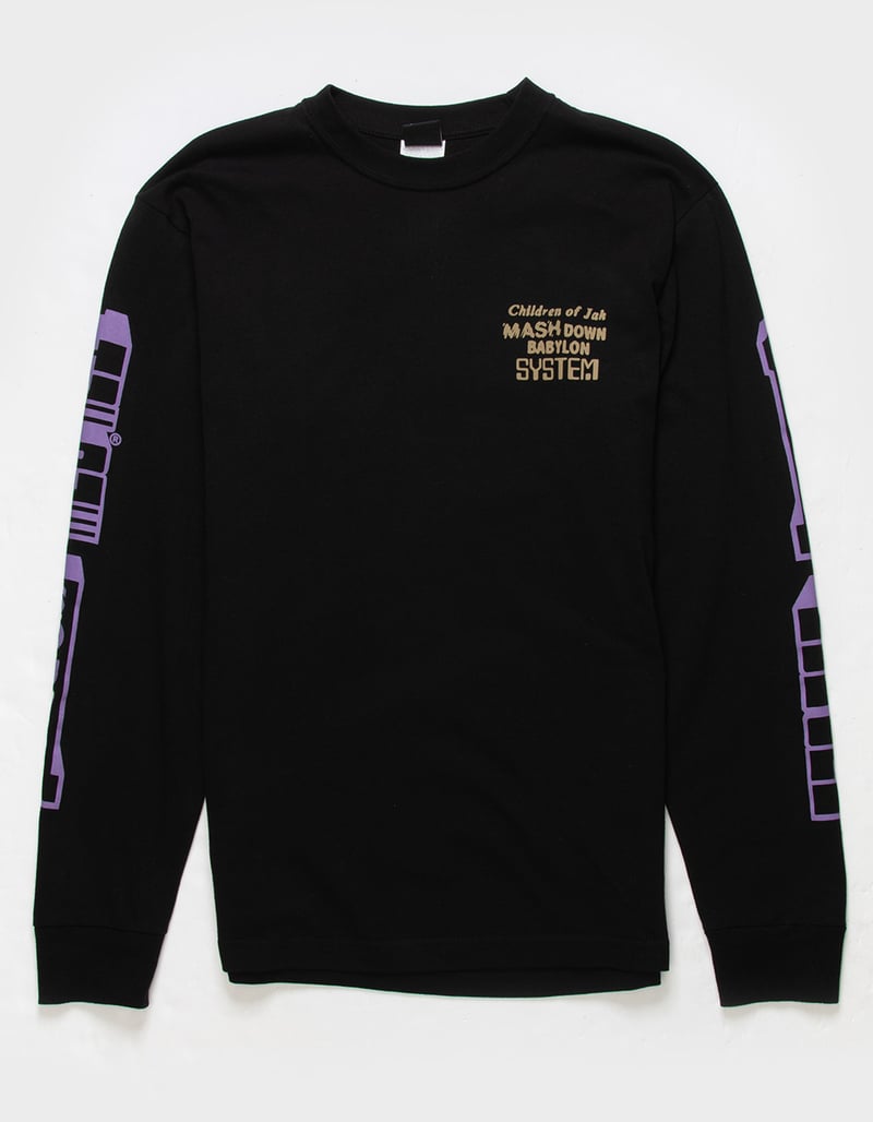 HUF One Sound Mens Long Sleeve Tee BLACK Tillys