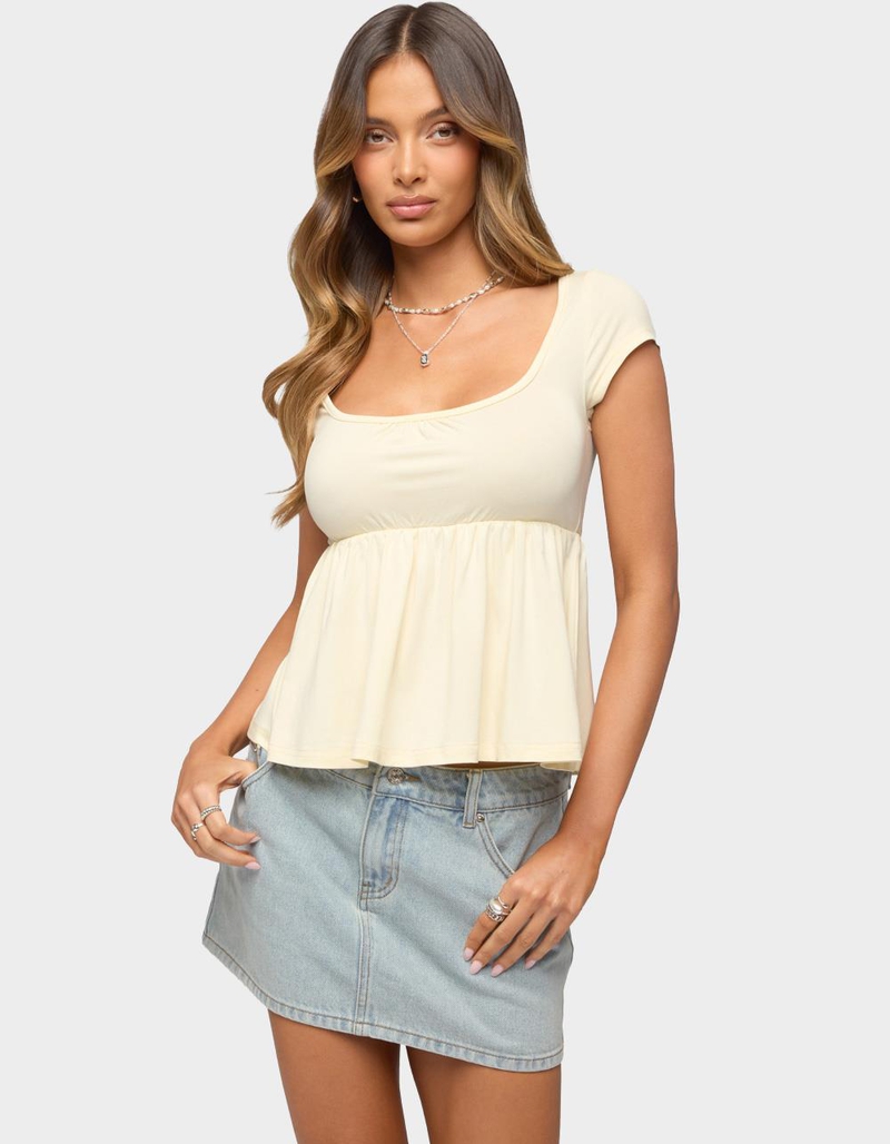 EDIKTED Kingsley Babydoll Top image number 1