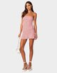 EDIKTED Gaia Gathered Mini Dress image number 2