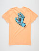 SANTA CRUZ Screaming Hand Coral Mens T-Shirt image number 1