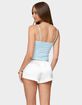 EDIKTED Jovana Lace Trim Tank Top image number 3