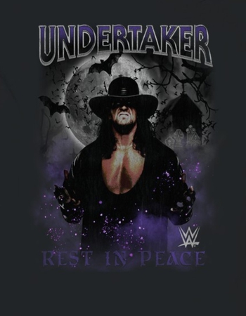 WWE Undertaker Rest In Peace Unisex Tee Alternative Image