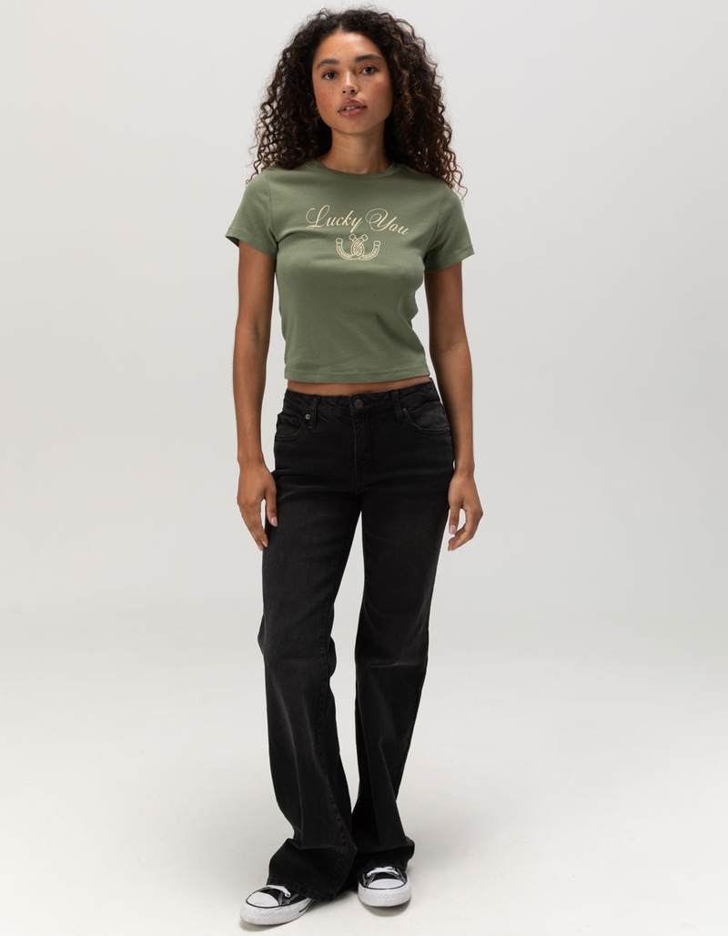 FULL TILT Lucky You Womens Tee image number 1