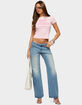 EDIKTED Full Time Hot Girl Tee image number 5