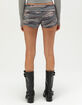 FULL TILT Womens Low Rise Micro Pull On Shorts image number 4