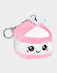 SQUISHABLE Micro Comfort Food Strawberry Milk Plush Keychain image number 1