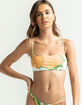 ROXY Wildflowers Womens Bandeau Bikini Top image number 2