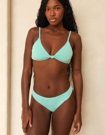 DIPPIN' DAISY'S Zen Knotted Triangle Bikini Top Primary Image