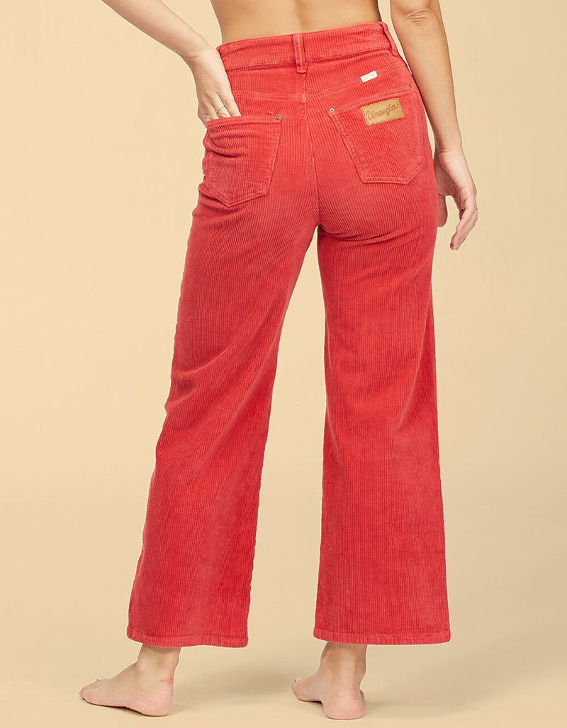 BILLABONG x Wrangler The Retro Womens Red Corduroy Pants image number 3
