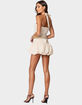 EDIKTED Bryn Bubble Skirt Mini Dress image number 2