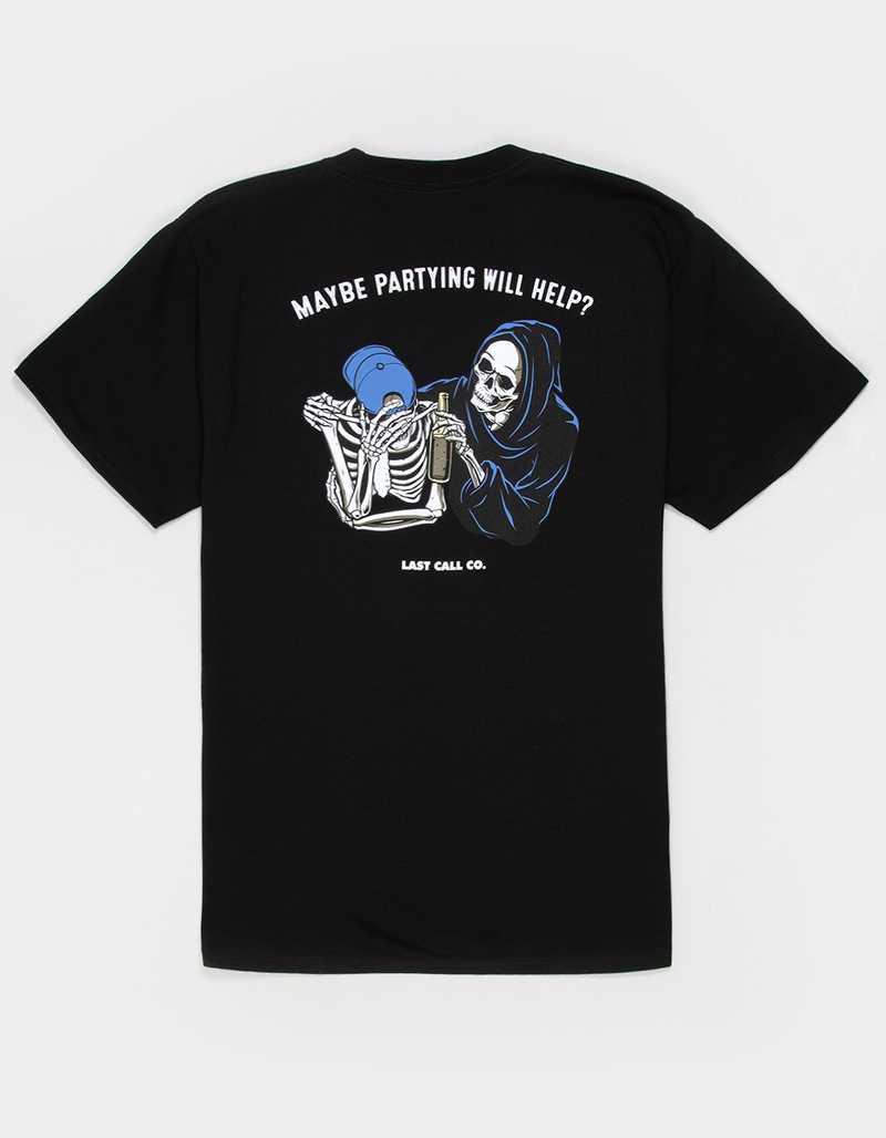 LAST CALL CO. Maybe Mens Tee image number 0