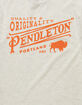 PENDLETON Vintage Logo Bison Mens Tee image number 2