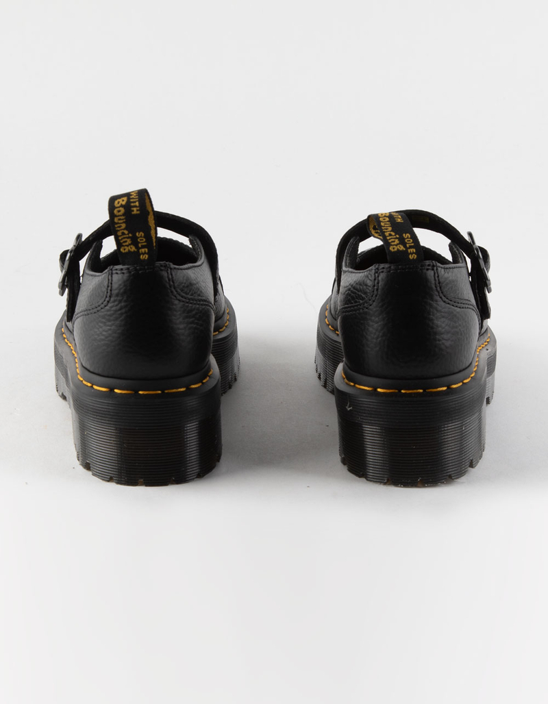 DR. MARTENS Addina Flower Buckle Womens Platform Shoes image number 3